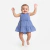 Vestido Infantil Menina Laise Azul com calcinha | TMX