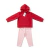 Conjunto Infantil Menina Blusão Peluciado com Legging Plush Macio com Capuz - loja online