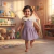 Vestido Jardineira Bebê Menina Colorittá Listrado | Gola Ampla - Maricota Store - Roupa Infantil