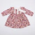 Vestido Kiki Xodó Bebê Menina Floral Rosa com Babados - loja online