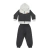 Conjunto Bebê Menino Moletom Bicolor com Capuz e Calça | Macio e Confortável - Maricota Store - Roupa Infantil