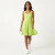 Vestido Verde Infantil Menina Viscose