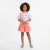 Conjunto Infantil Menina Fofura Floral Amarelo e Pink | Blusa e Short
