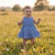 Vestido Infantil Menina Laise Azul com calcinha | TMX na internet
