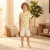 Imagem do Conjunto Infantil Menino Safari Algodão Camiseta Manga Curta e Bermuda