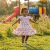 Vestido Infantil Menina Milon Estampa de Flores na internet