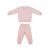 Conjunto Infantil Menina Rosa Floral com Calça Jogger Plush Macio - loja online