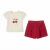 Conjunto Bebê Menina Colorittá Cerejas com Short-Saia | Infantil - loja online