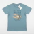 Camiseta Infantil Meia Malha E Estampa de Avião Trick Nick Azul - loja online