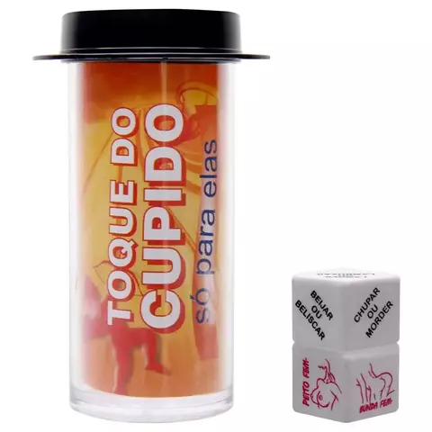 DADOS DO CUPIDO LESBIAN DUPLO DIVERSÃO AO CUBO