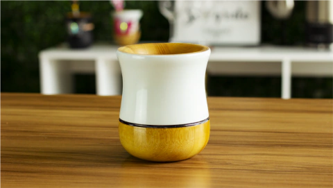 Cuia de madeira modelo 003