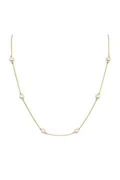 COLAR SEMIJOIA PÉROLAS