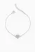 PULSEIRA PRATA 925 CORAÇÃO