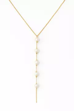 COLAR SEMIJOIA PÉROLAS