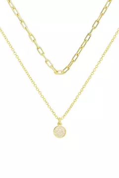 COLAR SEMIJOIA DUPLO ELOS