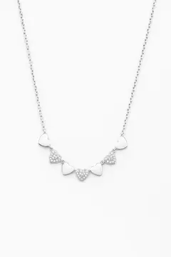 COLAR PRATA 925 CORAÇÃO