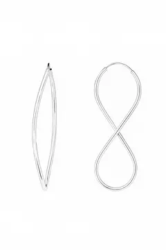 ARGOLA INFINITO PRATA 925