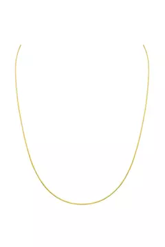 COLAR SEMIJOIA RABO DE RATO LÂMINADO