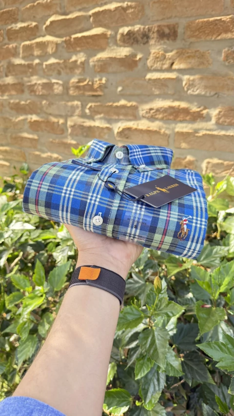 CAMISA MANGA LONGA XADREZ RALPH LAUREN