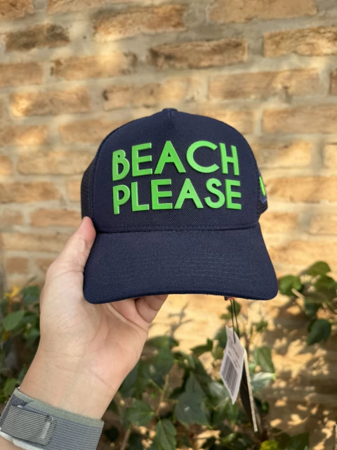 Boné Red Feather Beach Please Azul