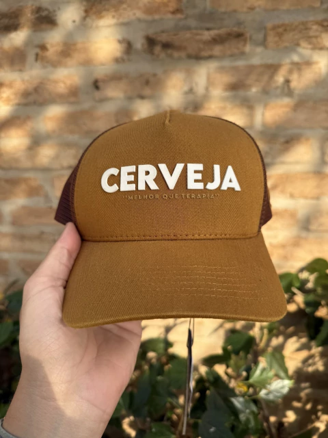 Boné Red Feather Cerveja Caramelo