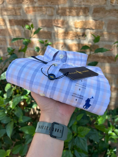 CAMISA MANGA LONGA XADREZ RALPH LAUREN