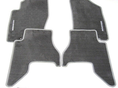 Tapete Carpete Luxo Grafite Nissan Pathfinder 2006 / 2012 Cinza-escuro