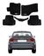 Tapete Carpete Luxo Audi A3 2014 / 2021 Preto. - comprar online