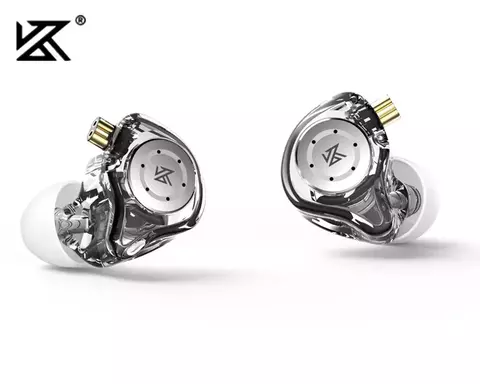 Kz edx pro fones de ouvido dinâmicos no monitor alta fidelidade com fio baixo e