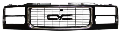 PARRILLA CHEV PU/ GMC 96-98/ SIERRA 94-98/ SUBURBAN 96-99 FILO CROMADO - comprar en línea