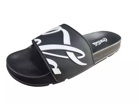 Chinelo Coca-Cola Slide Preto - comprar online