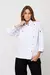 CHAQUETA DE CHEF URBAN MUJER BLANCO