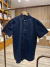 CHAQUETA HOMBRE CON BROCHE AZUL MARINO - comprar online