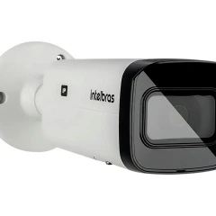 Câmera de segurança Intelbras IP IR Bullet 2.0M modelo VIP 3250 AL IA em fundo branco