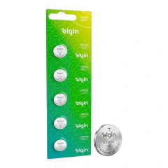 Bateria Elgin 3V Litio Cr2032 5Un (82193)