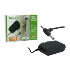 FONTE 5V GREEN 5V 2A 2 PLUG BIV 044-6205
