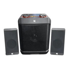 Caixa Som Maxprint Sound Master 2.1 Com Subwoofer 5W Preto