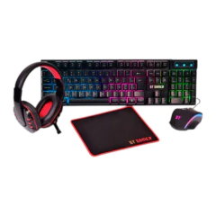 KIT GAMER TECLADO+MOUSE+HEADSET+MOUSEPAD GET
