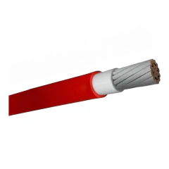 Cabo solar New Cabos vermelho com isolação e fios internos de cobre