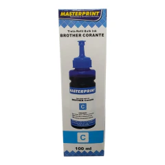 Refil Tinta Masterprint Brother Cyan 100Ml