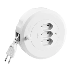 EXTENSAO ELETRICA ELGIN CARRETEL 5.0M 2P 10A