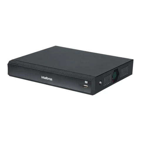 Gravador Intelbras modelo Invd 3008-P preto com 8 canais sem HD