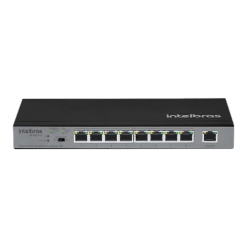 Switch Intelbras 9P Fast 8P Poe+ Sf 900 Hi-Poe