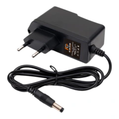 Fonte de alimentação 5V 1A com plugue de tomada e cabo com conector cilíndrico