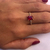Anel de Ouro 18k Feminino com Zircônio Shine - Meu Anel Joias