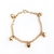 Pulseira de Ouro 18K Portuguesa com Berloque