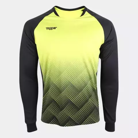 Camisa Goleiro Fut Player - Preto/Verde New - comprar online