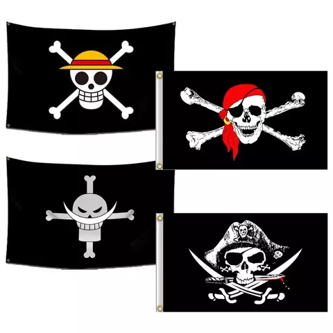 Bandeiras Pirata One Piece - comprar online