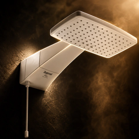 Ducha Eletronica Polo Zagonel Branca