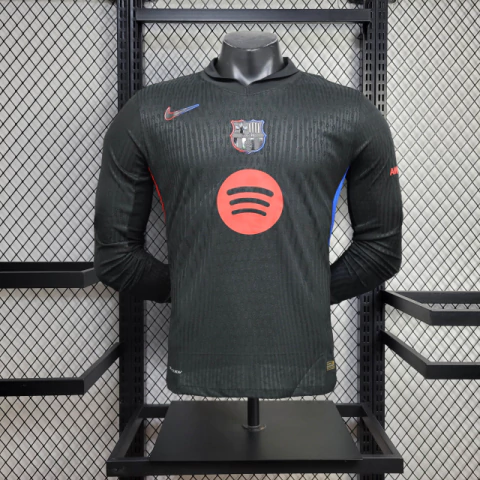 Camisa Barcelona Away (2) 2024/25 Nike Jogador Manga Longa